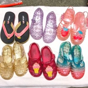 Size 9 jelly show lot